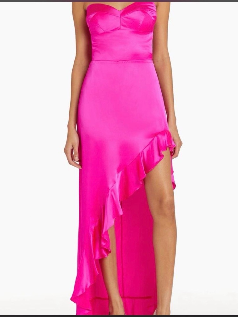Amanda Uprichard Hot Pink Gown